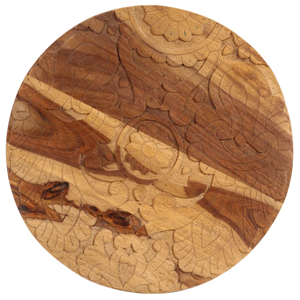vidaXL Salontafels 2 st massief hout