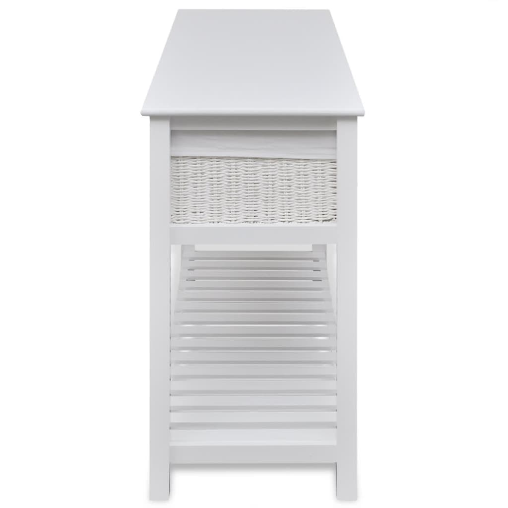 vidaXL Dressoir wit