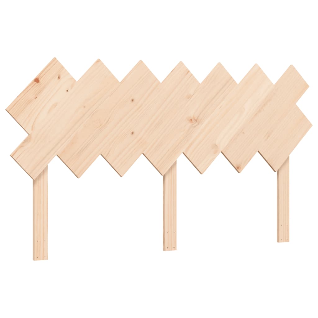 vidaXL Seniorenbed met hoofdbord massief hout 140x200 cm