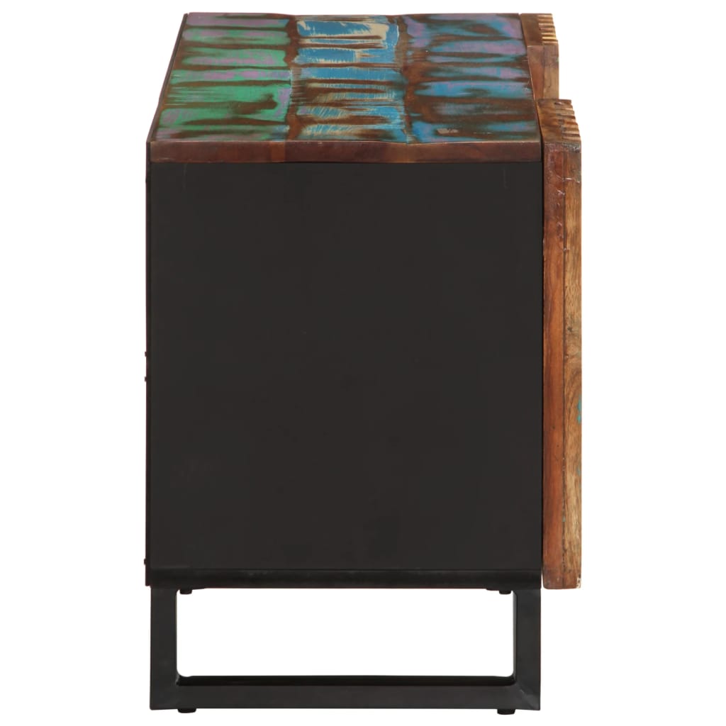 vidaXL Tv-meubel 105x34x46 cm massief acaciahout