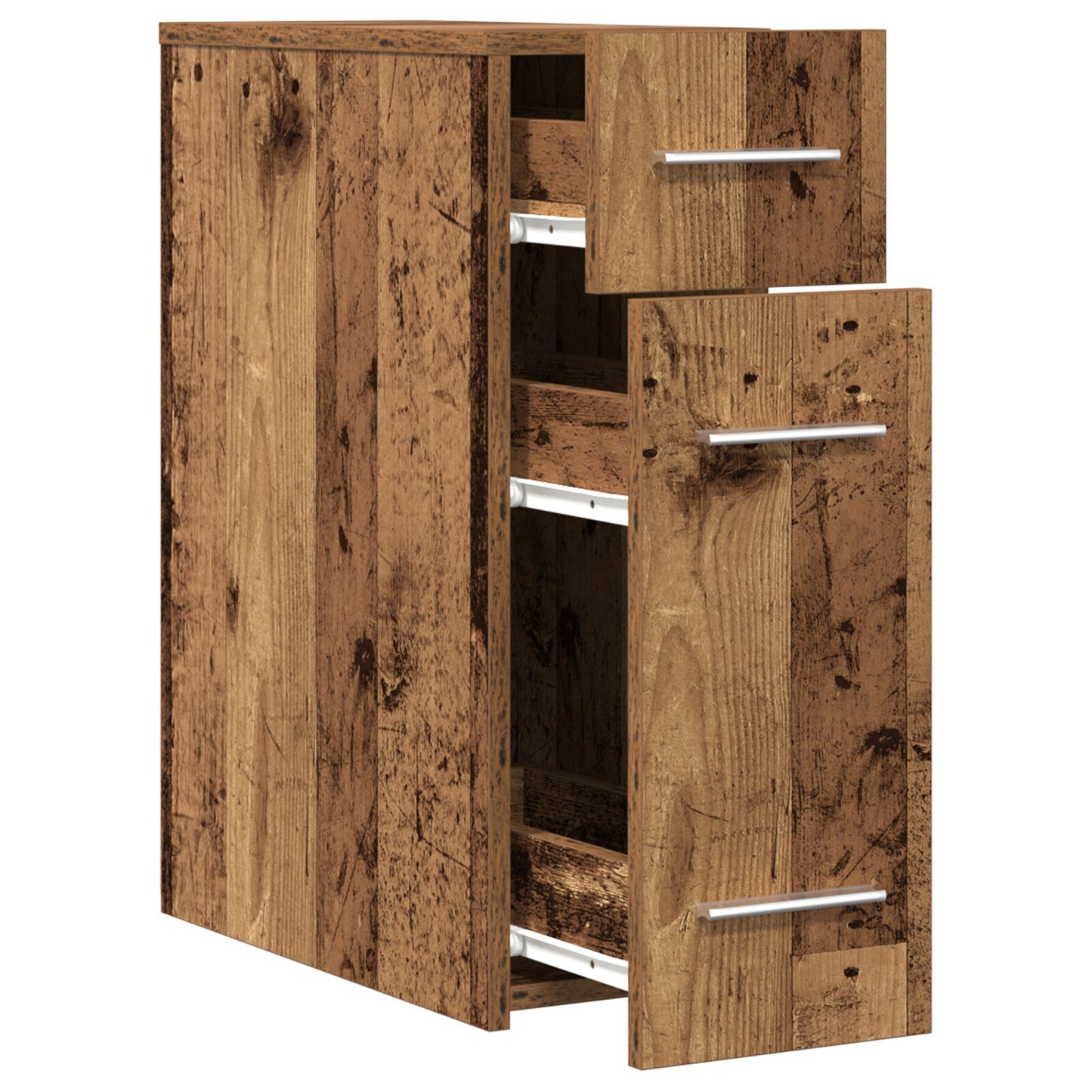 vidaXL Apothekerskast Oud Hout 20x45,5x60 cm Bewerkt Hout