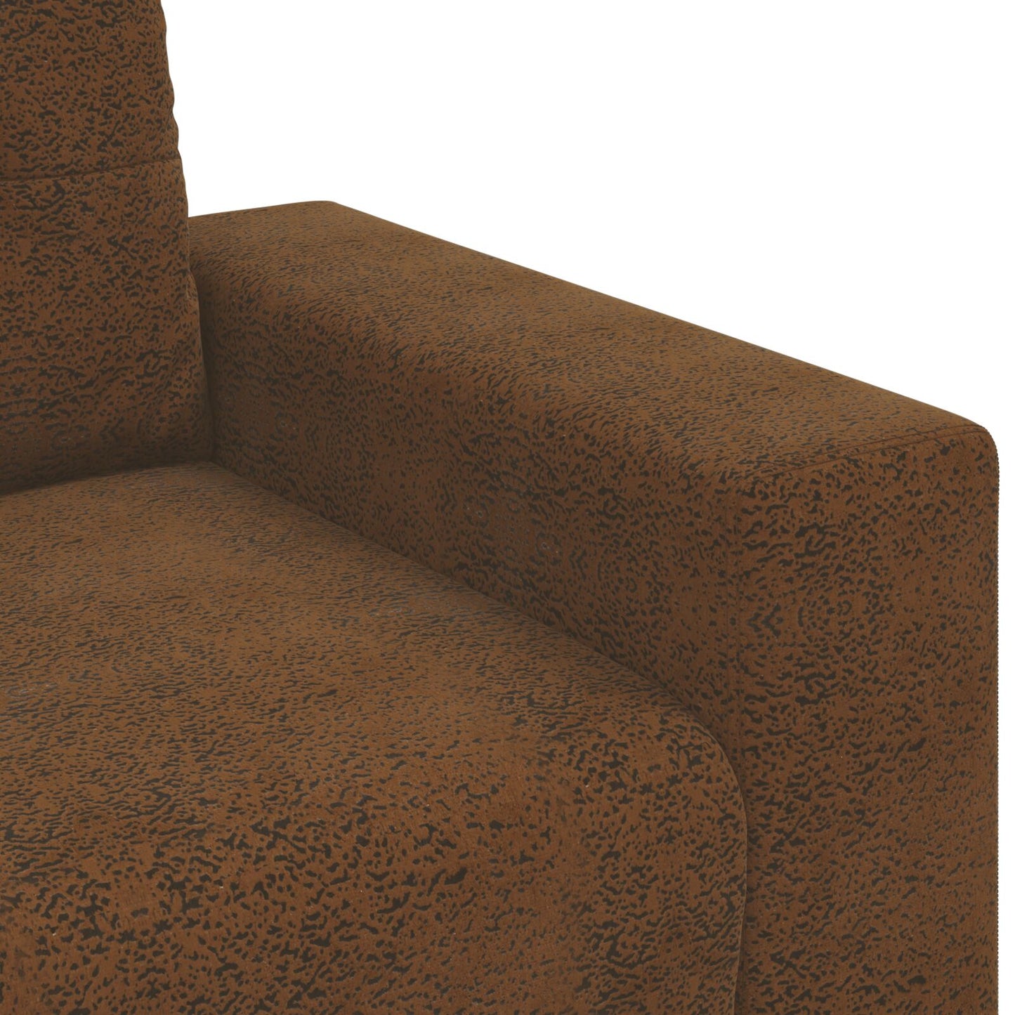 vidaXL Loveseat Sofa Bruin 140 cm Faux Leer