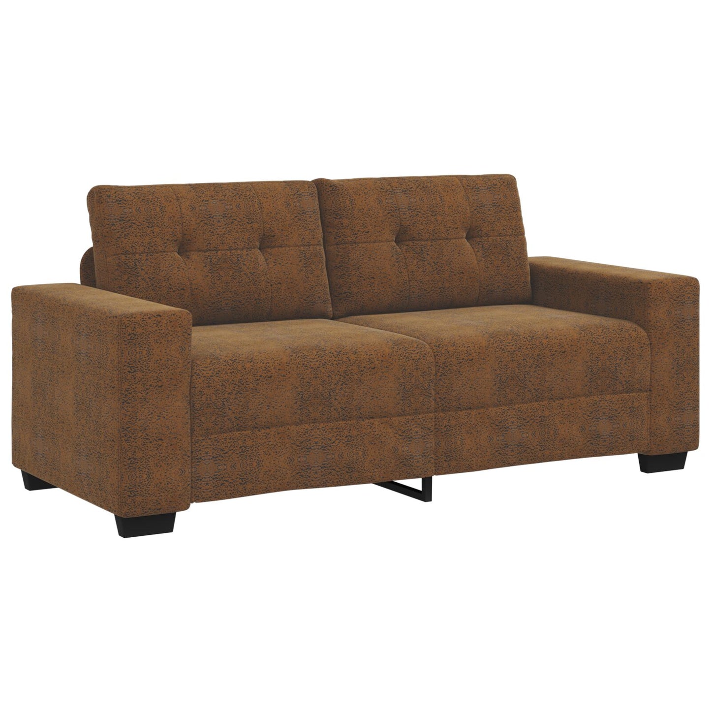 vidaXL Loveseat Sofa Bruin 140 cm Faux Leer