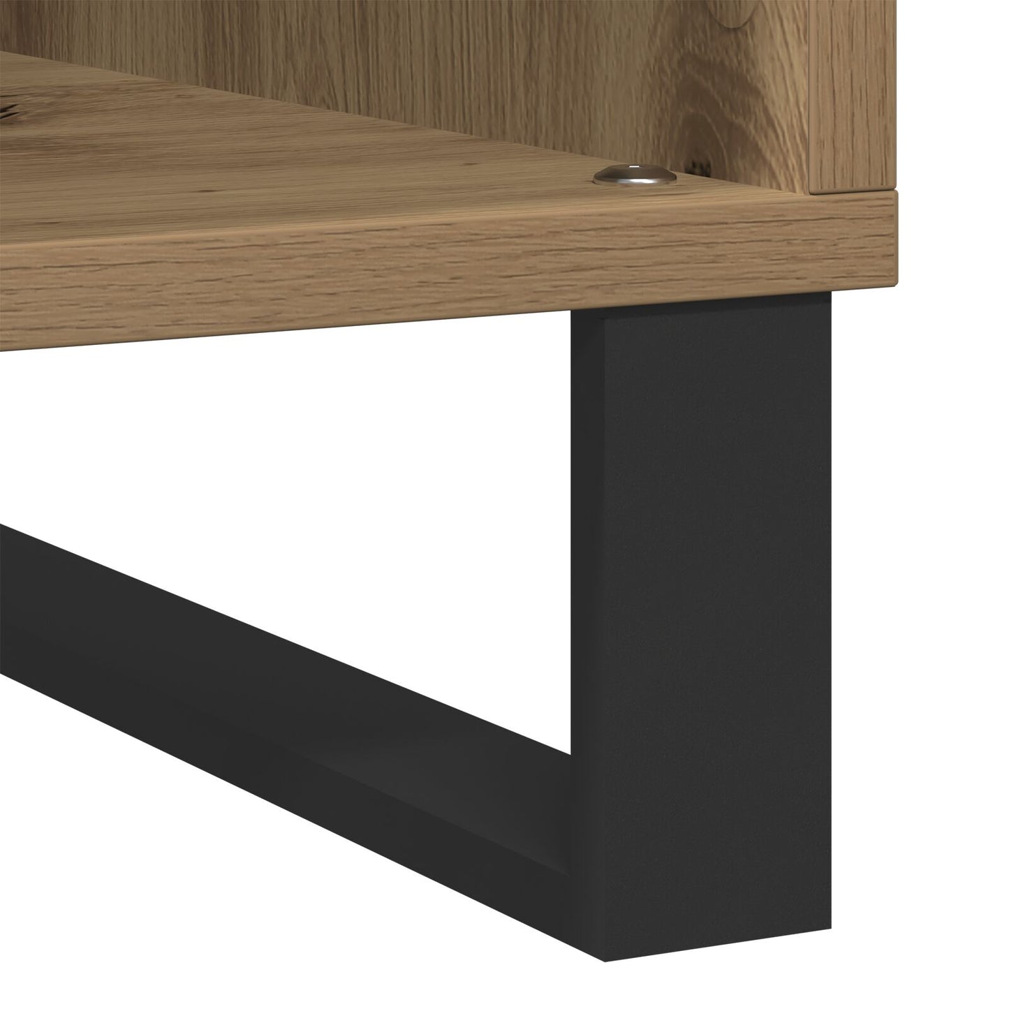 vidaXL Platenkast Oude Hout 84,5x38x90 cm Geengineerd hout
