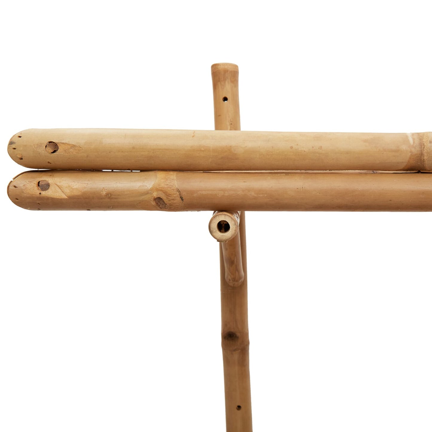 vidaXL Wandplank 2-Tier 100x26x60 cm Bamboe