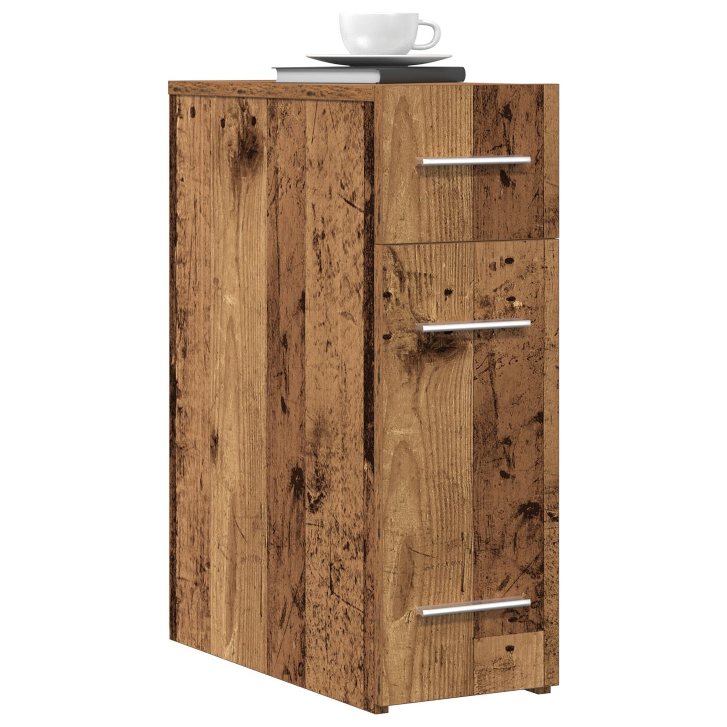 vidaXL Apothekerskast Oud Hout 20x45,5x60 cm Bewerkt Hout