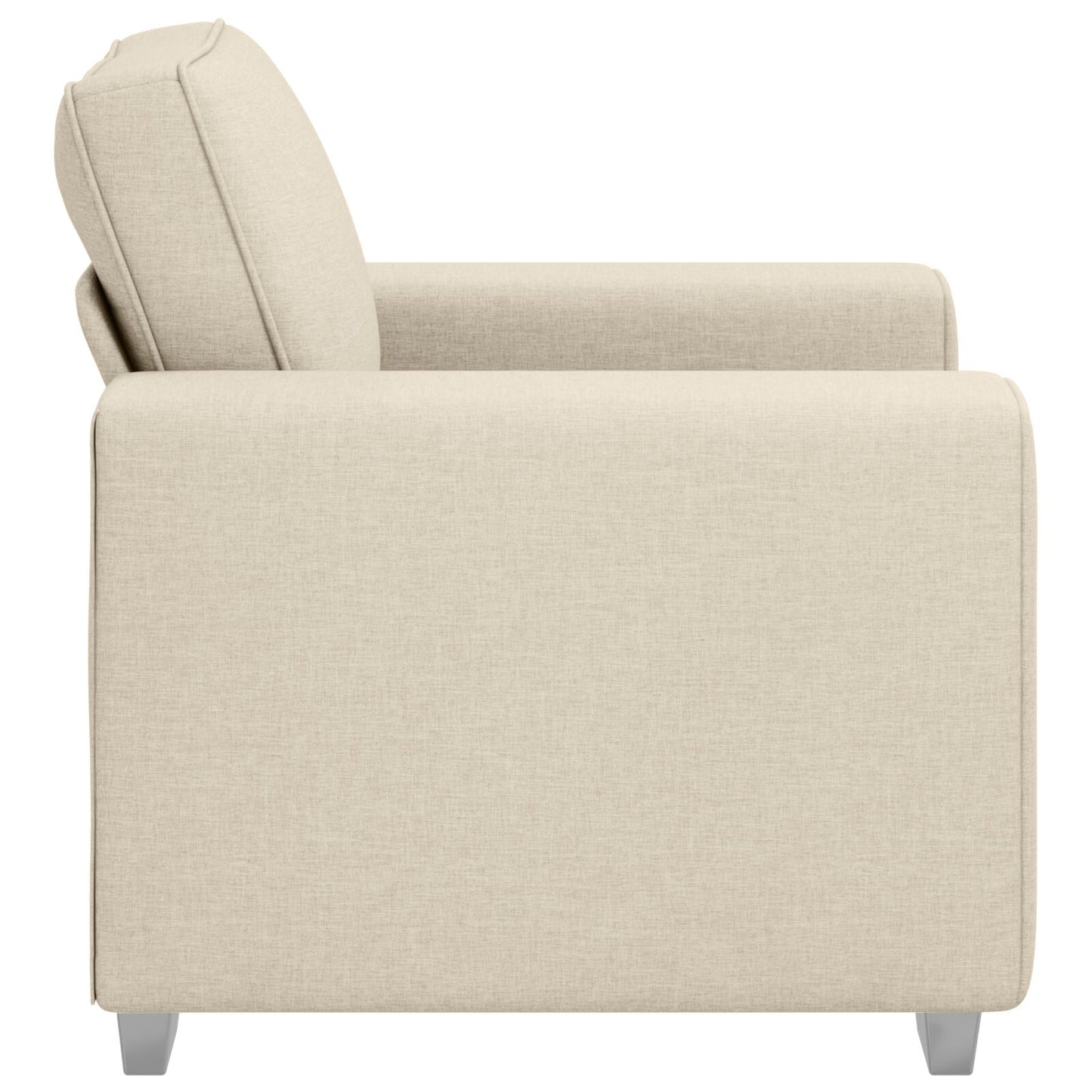 vidaXL Sofa Stoel Linnen 59 cm