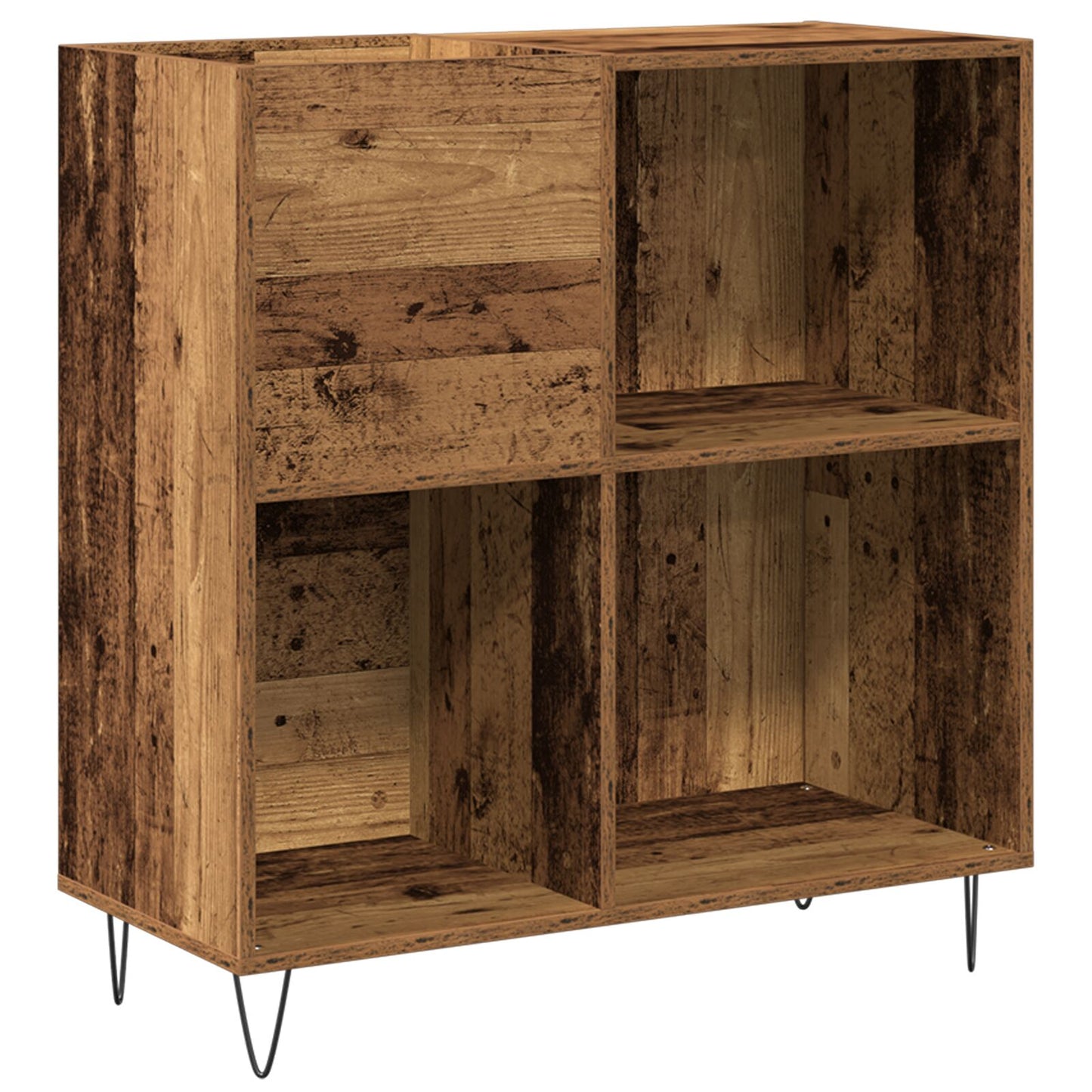 vidaXL Media Kast Artisan Eiken 84.5x38x90 cm Bewerkt Hout