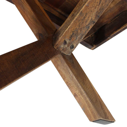 vidaXL Salontafel 110x60x45 cm gemengd gerecycled hout