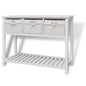 vidaXL Dressoir wit