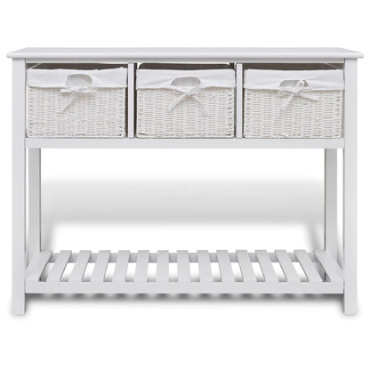 vidaXL Dressoir wit
