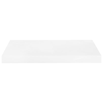 vidaXL Wandschap zwevend 50x23x3,8 cm MDF hoogglans wit