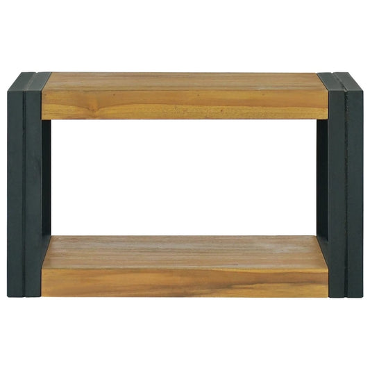 vidaXL Badkamerwandkast 60x45x35 cm massief teakhout
