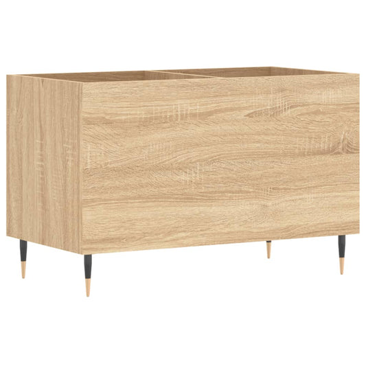 vidaXL Platenkast 74,5x38x48 cm bewerkt hout sonoma eikenkleurig