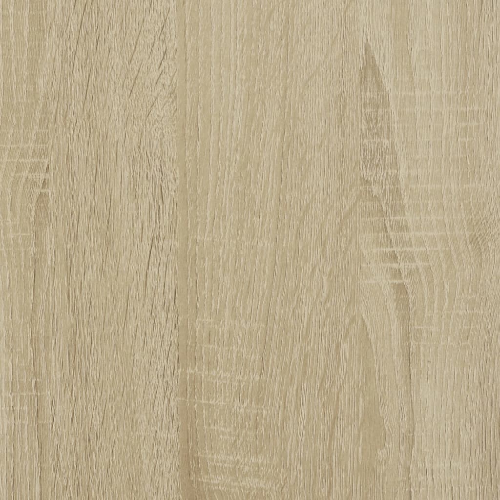 vidaXL Schoenenkast 80x21x125,5 cm bewerkt hout sonoma eikenkleurig