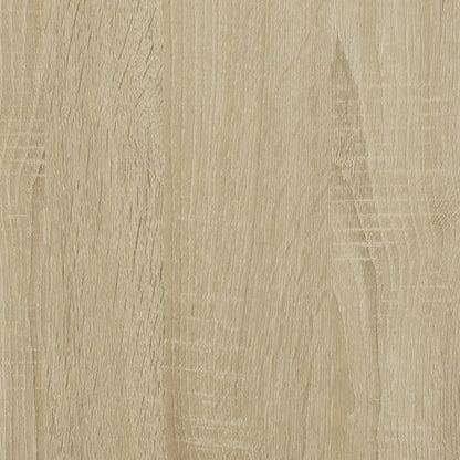vidaXL Schoenenkast 80x21x125,5 cm bewerkt hout sonoma eikenkleurig