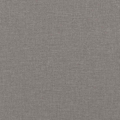 vidaXL Driezitsbank Chesterfield-stijl stof taupe