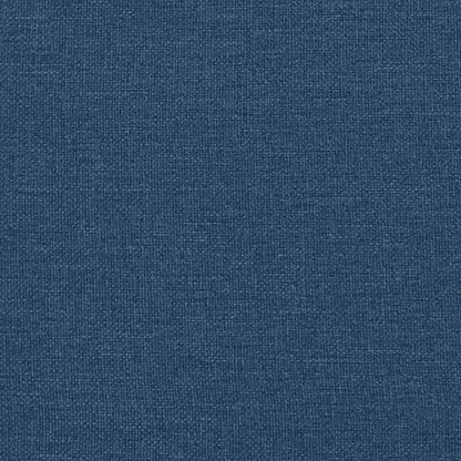 vidaXL Driezitsbank Chesterfield-stijl stof blauw
