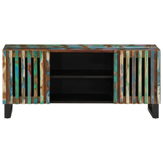 vidaXL Tv-meubel 105x34x46 cm massief acaciahout