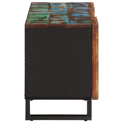 vidaXL Tv-meubel 105x34x46 cm massief acaciahout