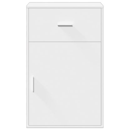 vidaXL Opbergkast 56,5x39x90 cm bewerkt hout wit