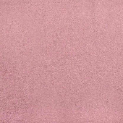 vidaXL Boxspring zonder matras fluweel roze 180x210 cm