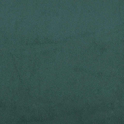vidaXL Bed boxspring zonder matras 200x210 cm fluweel donkergroen