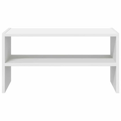 vidaXL Schoenenrek stapelbaar 60x30x30,5 cm wit