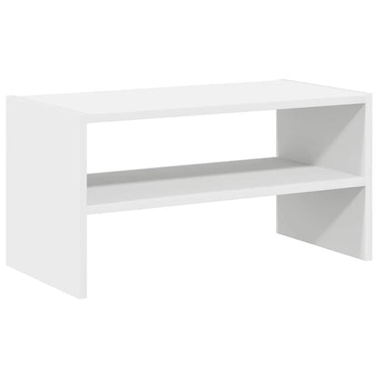 vidaXL Schoenenrek stapelbaar 60x30x30,5 cm wit