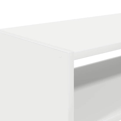 vidaXL Schoenenrek stapelbaar 60x30x30,5 cm wit