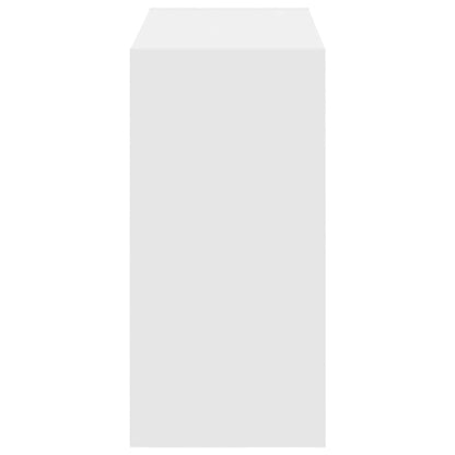 vidaXL Schoenenrekken 2 st stapelbaar 60x30x30,5 cm wit