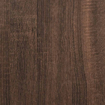vidaXL Keukenkast 38x41,5x131,5 cm bewerkt hout bruin eikenkleurig