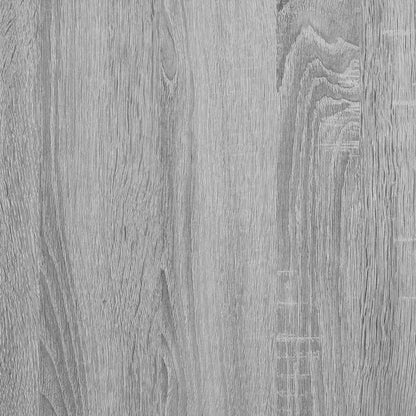 vidaXL Keukenkast 57x41,5x131,5 cm bewerkt hout grijs sonoma eiken