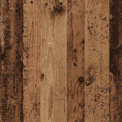 vidaXL Keukenkast 57x41,5x131,5 cm bewerkt hout oud houtkleurig