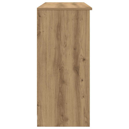 vidaXL Dressoir lade 101x35x76 cm spaanplaat artisanaal eikenkleurig