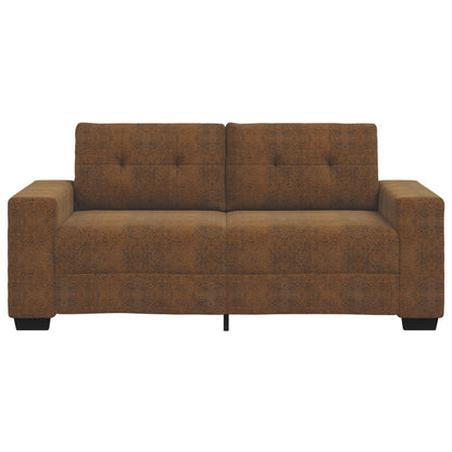 vidaXL Loveseat Sofa Bruin 140 cm Faux Leer