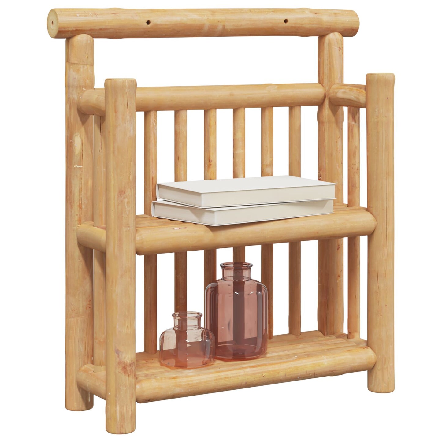 vidaXL Wandplank 2 niveau's 40x13x44 cm Bamboe