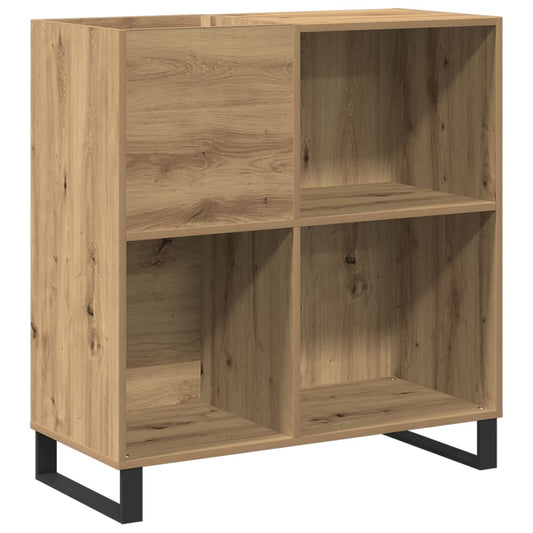 vidaXL Platenkast Oude Hout 84,5x38x90 cm Geengineerd hout