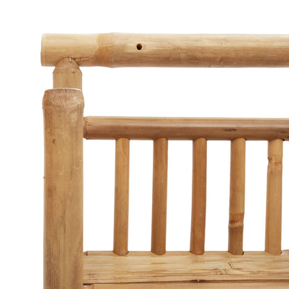 vidaXL Wandplank 2 niveau's 40x13x44 cm Bamboe