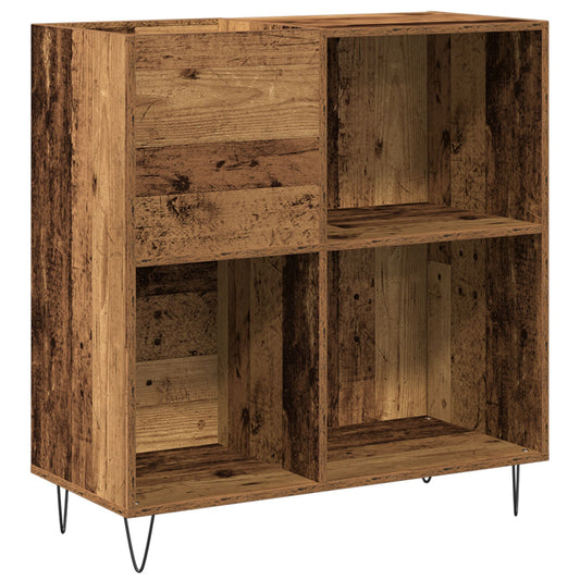 vidaXL Media Kast Artisan Eiken 84.5x38x90 cm Bewerkt Hout